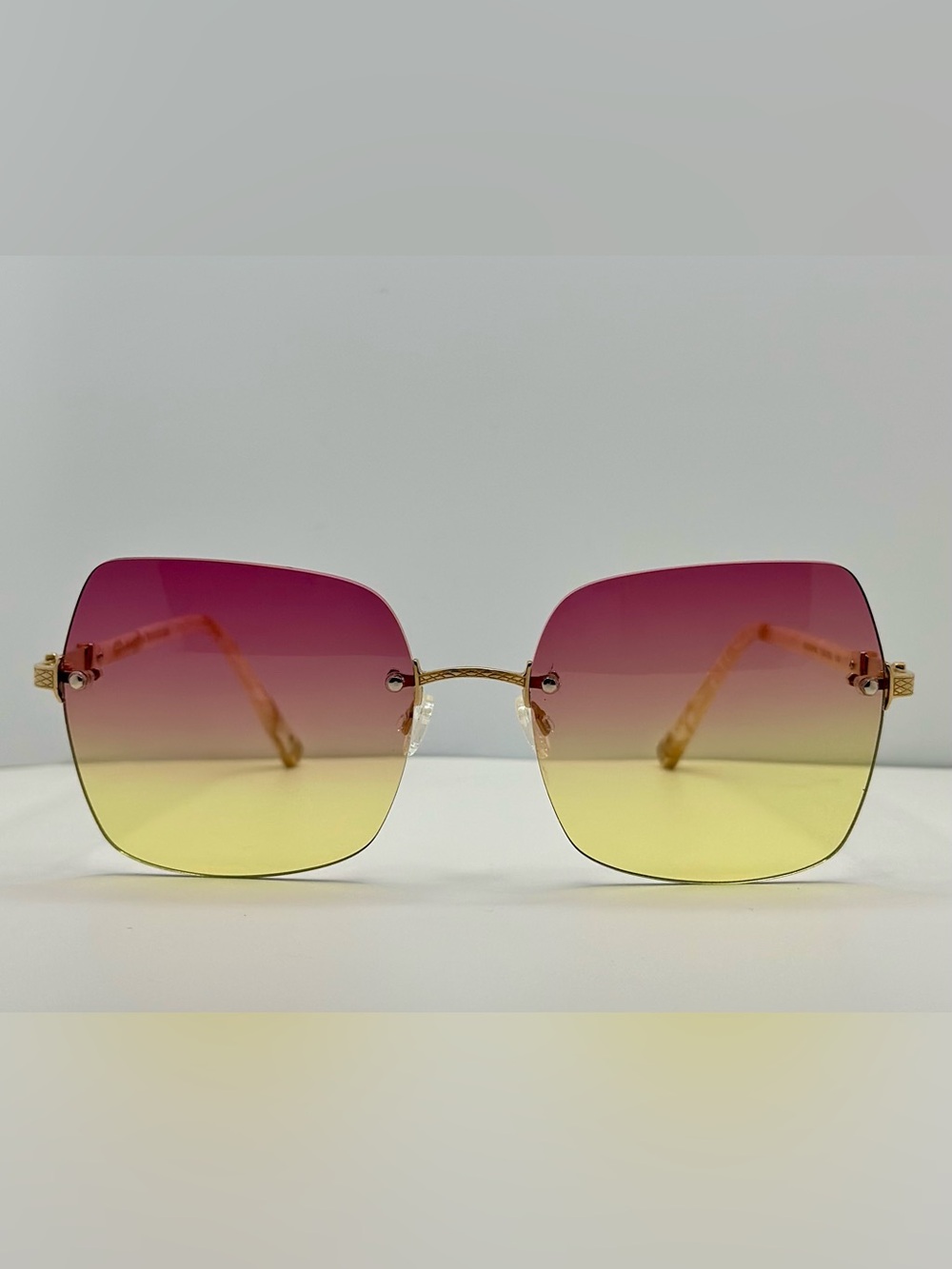 Barton Perreira rimless sunglass